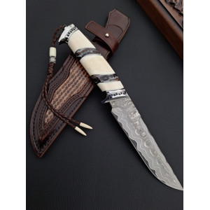 ДИПЛОМАТИЧНИЙ ніж ручної роботи майстра  ALEKSANDR KASINEC, сталь CPM® 121 REX ™ в ламінаті 67 HRC. Photo 2